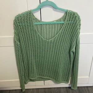 Sea through sweater